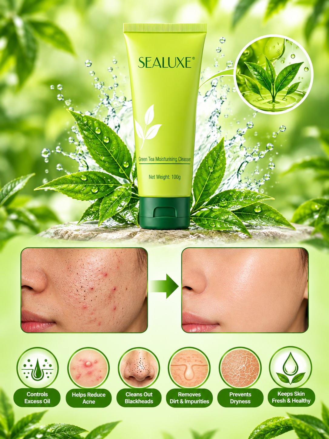 SEALUXE Face Cleanser